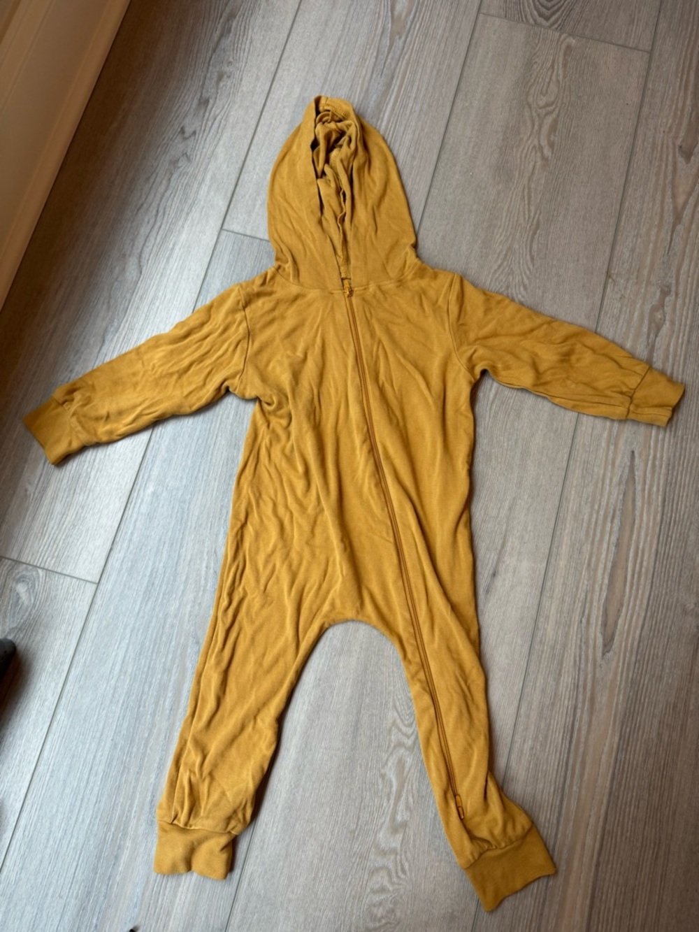 Kyte Yellow Hooded Onesie